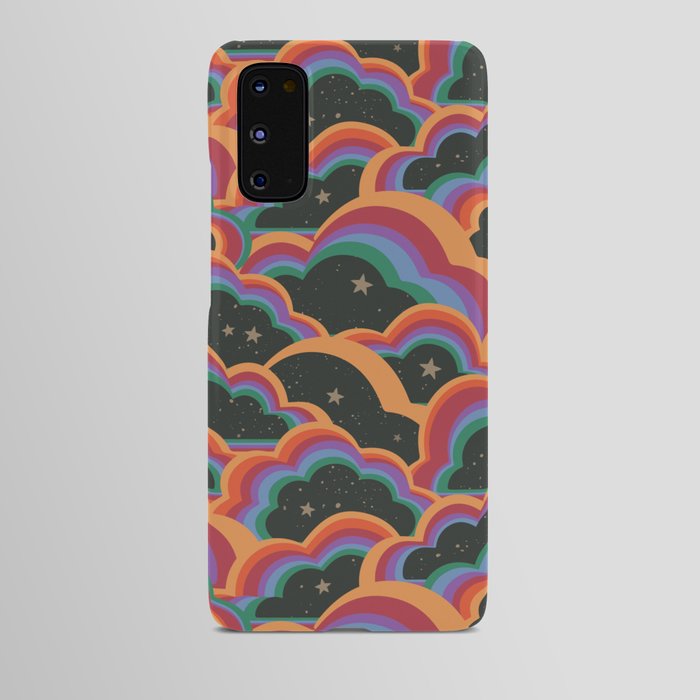Rainbow Cloud Pattern  Android Case