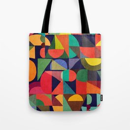Color Blocks Tote Bag