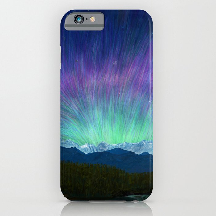Arctic Aura - Painting iPhone Case