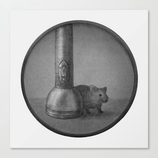 The Mouse & The Flashlight Canvas Print