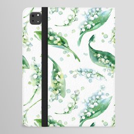 Lily of the Valley iPad Folio Case