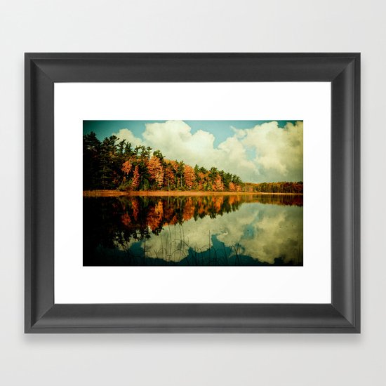 Birth of a Cloud Framed Art Print