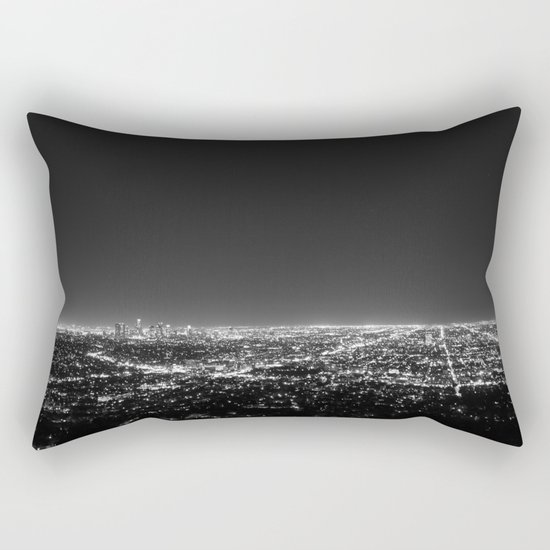 LA Lights Rectangular Pillow