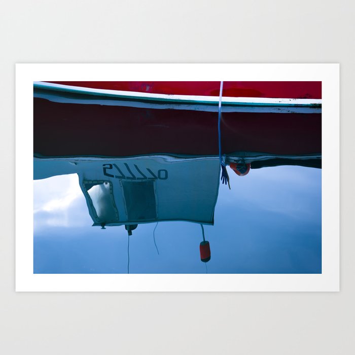 Gloucester Reflections Art Print