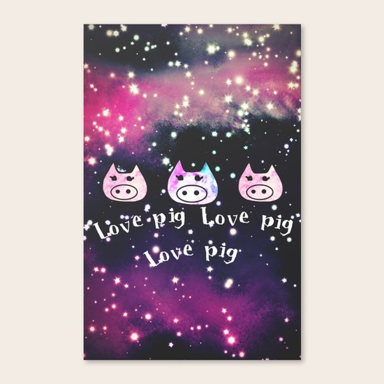 pig-122 Canvas Print