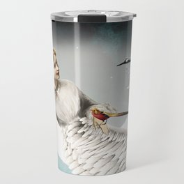 An hour of rest for the angels Travel Mug
