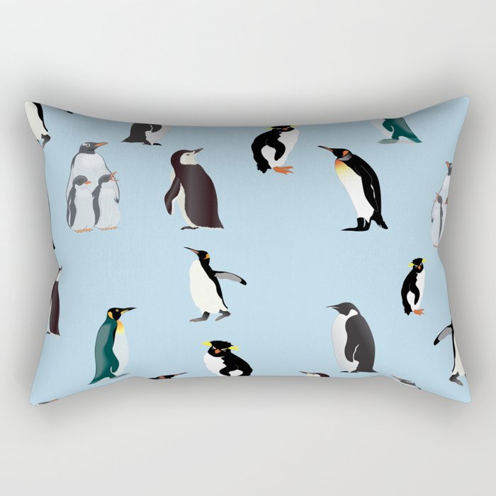 Penguin Pattern2 Rectangular Pillow