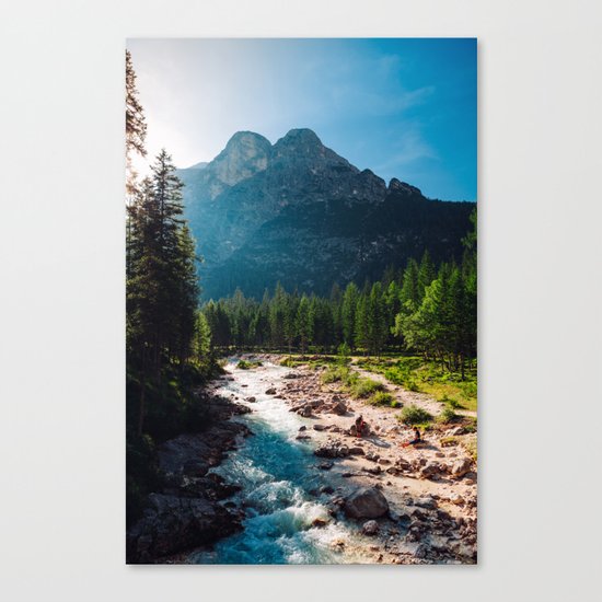 River Canvas Print