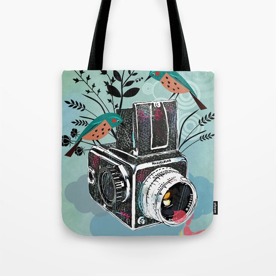 Vintage Camera Hasselblad Tote Bag