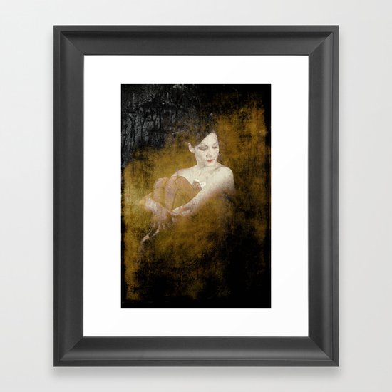 "Circus Performer" Framed Art Print