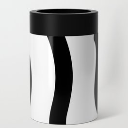 Black and White Can Cooler