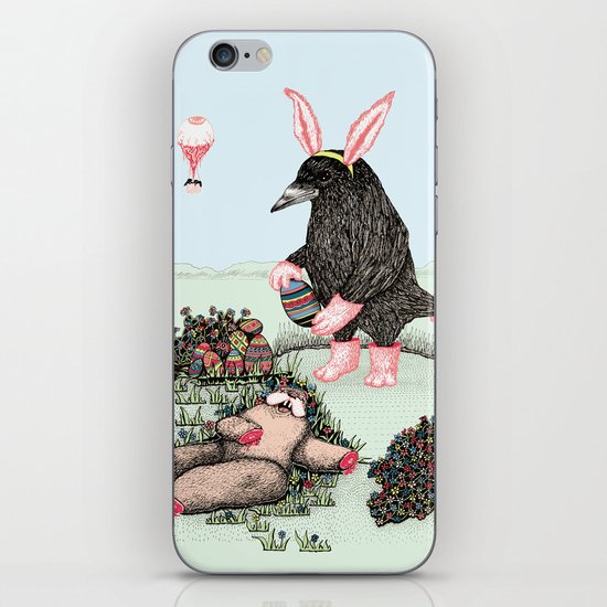 Crow Serie :: Easter Crow iPhone & iPod Skin