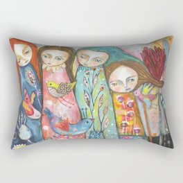 Wonderful Women Rectangular Pillow