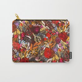 Moody Flower Joy Carry-All Pouch