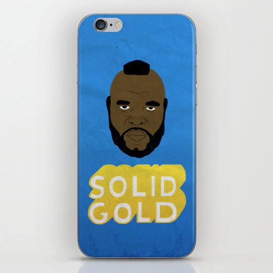 Solid Gold iPhone & iPod Skin