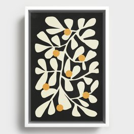 Summer Bloom: Matisse Night Edition Framed Canvas