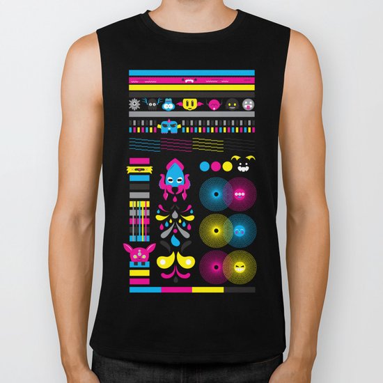 Monsters Ink. Biker Tank
