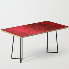 Retro red and black Coffee Table