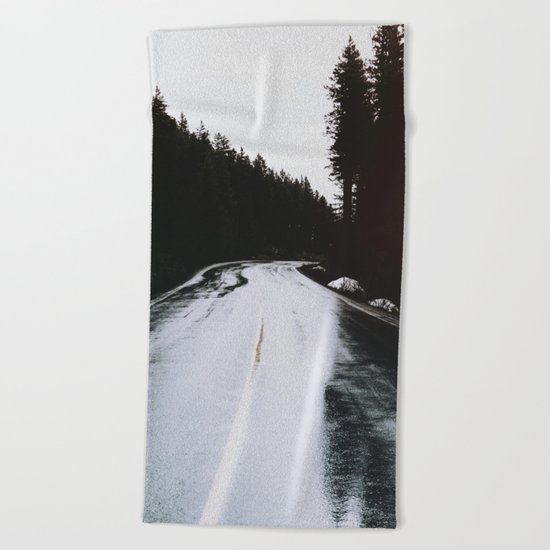 After the rain Beach Towel