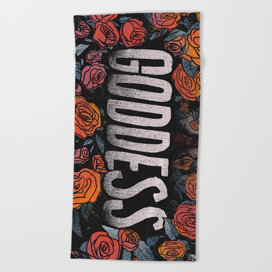 Goddess Beach Towel