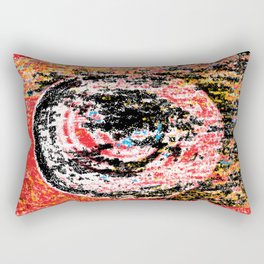 The flame in the look Rectangular Pillow