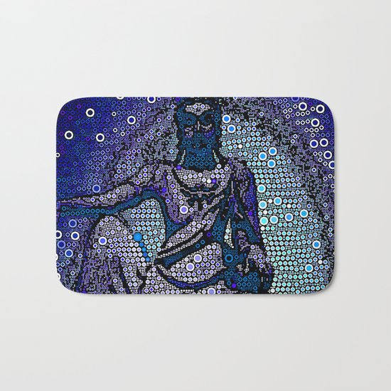 CHINA CONTEMPLATION ON ANTIQUITY Bath Mat