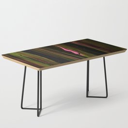 Pink Flame Black Coffee Table