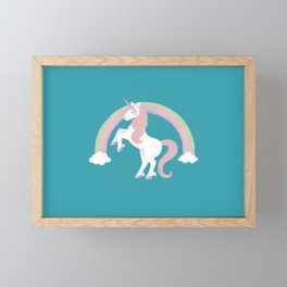 It's magic! Unicorn Framed Mini Art Print