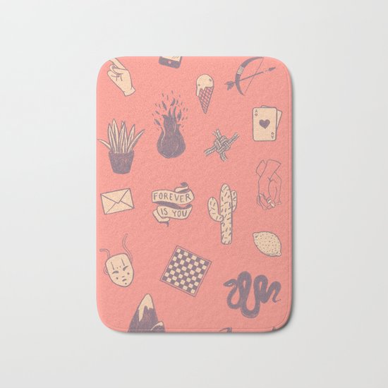 This Is Not A Love Story Bath Mat