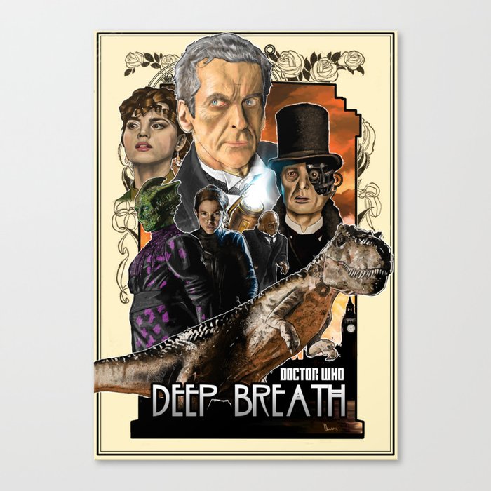Doctor Who: Deep Breath Canvas Print