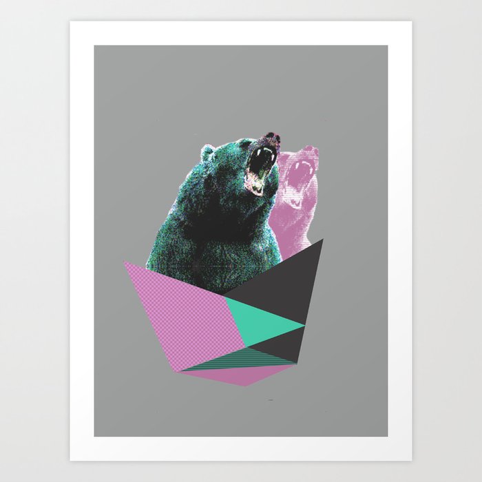 grizzly Art Print