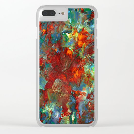 Autumn Glow Clear iPhone Case