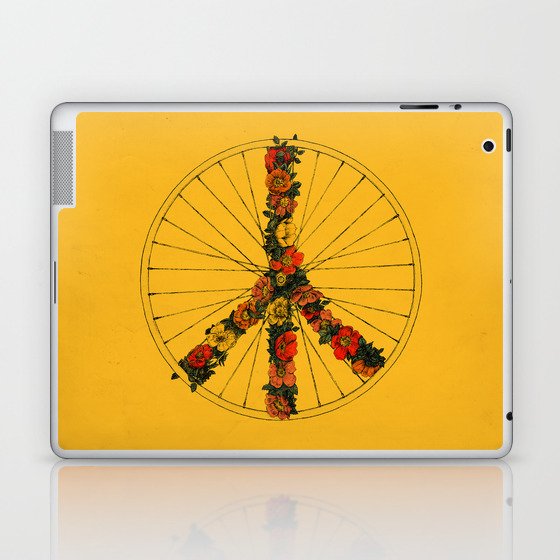Peace & Bike (Colors) Laptop & iPad Skin