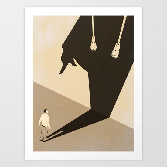 The Trial Art Print