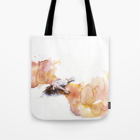 take off in flight Tote Bag