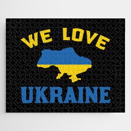 We Love Ukraine Jigsaw Puzzle