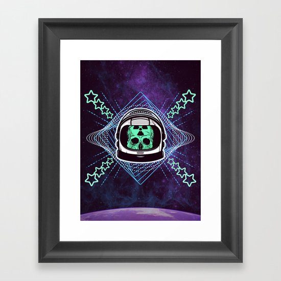 Lonely Traveller Framed Art Print