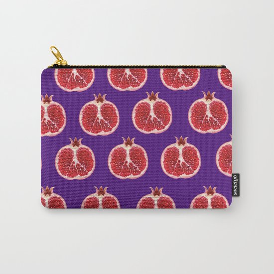 pomegranate pattern Carry-All Pouch