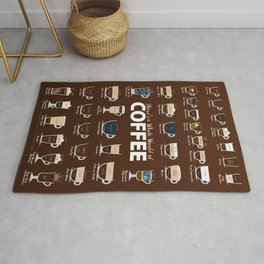 Theres A Whole World Of Coffee Rug