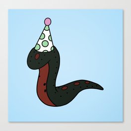 Leeches in Hats - Birthday Party Canvas Print