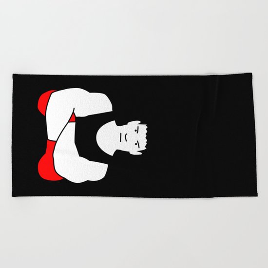Boxing champion Beach Towel