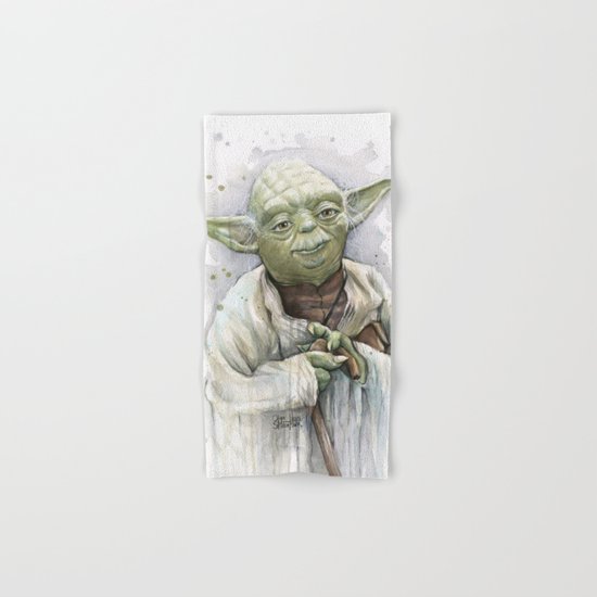 Yoda Hand & Bath Towel