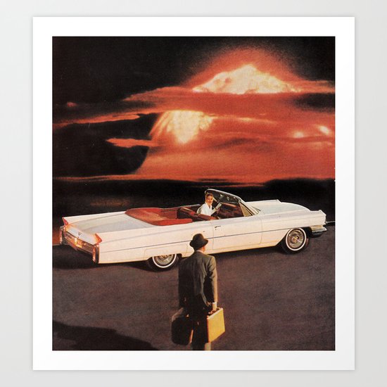 Drive It All Over Me (Holocaust Remix) Art Print