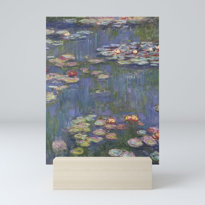 Claude Monet - Water Lilies, 1916 Mini Art Print