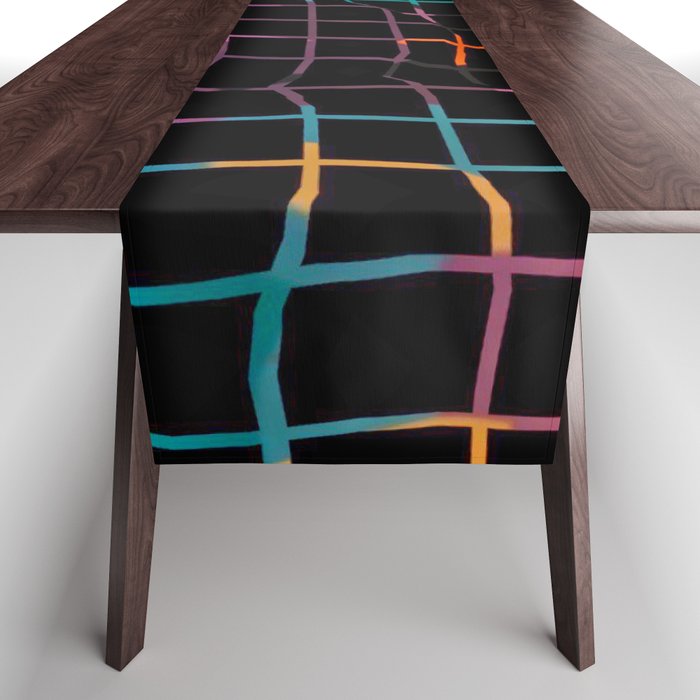  Crooked Geometric II Table Runner