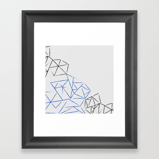 Astoria Grey Framed Art Print