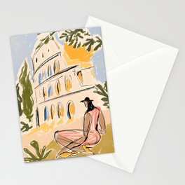 When in Rome Stationery Card