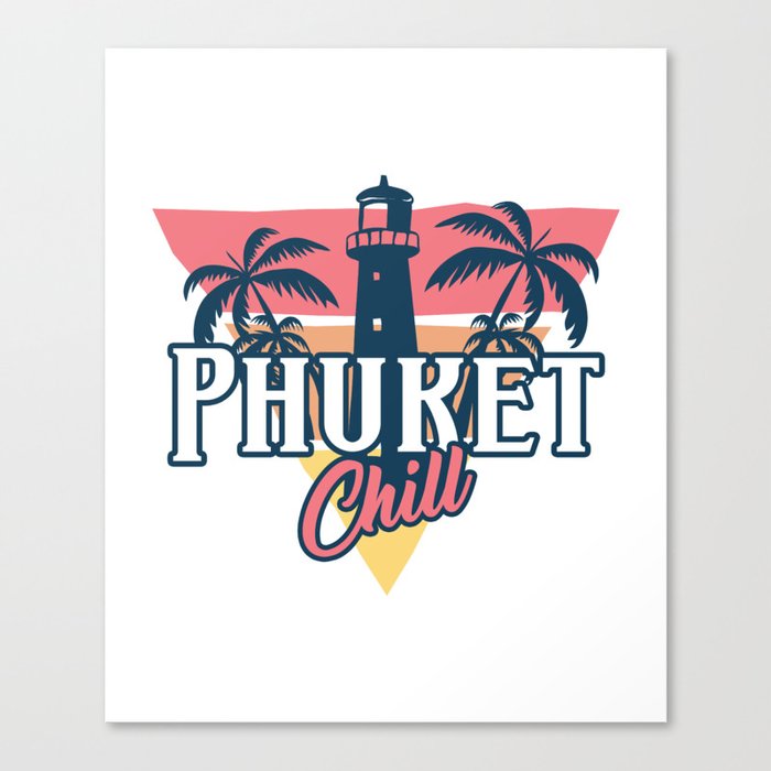 Phuket chill Canvas Print