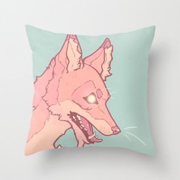 The Fox Throw Pillow