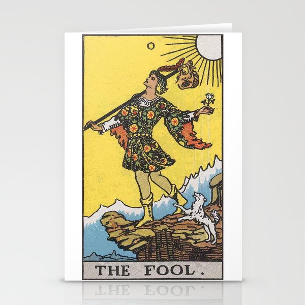 Tarot Card - The Fool Stationery Cards